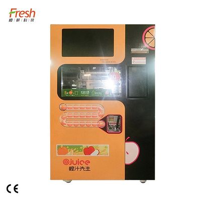 Mesin Penjual Jus Jeruk Apel 400W Metal Zinc alloy Disesuaikan