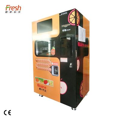 Mesin Penjual Jus Jeruk Apel 400W Metal Zinc alloy Disesuaikan