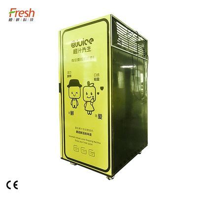 Mesin Penjual Jus Jeruk Apel 400W Metal Zinc alloy Disesuaikan