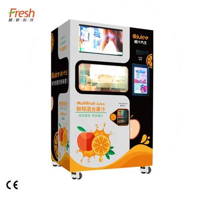Mesin Penjual Jus Apel Musim Panas 400W Logam Paduan Seng