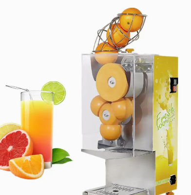 Mesin Pembuat Jus Jeruk Vending Segar 100W Untuk Lemon