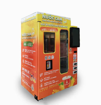 Jus Buah Alami Mesin Penjual Tanpa Awak 24 Jam Layanan Mandiri Baru Diperas