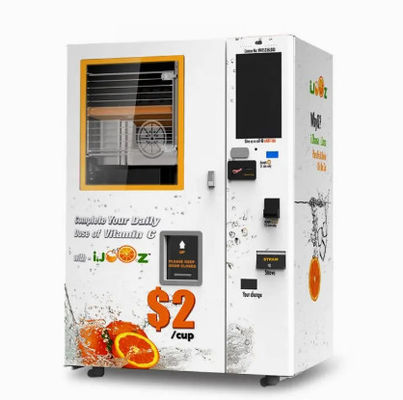 Mesin Penjual Otomatis Jus Buah Mal Layanan Mandiri Dengan Bill Acceptor