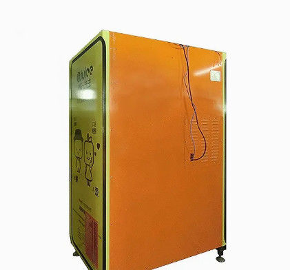 Mesin Penjual Jus Buah Segar Saimon 800W PLC Pressure vessel Untuk Bandara