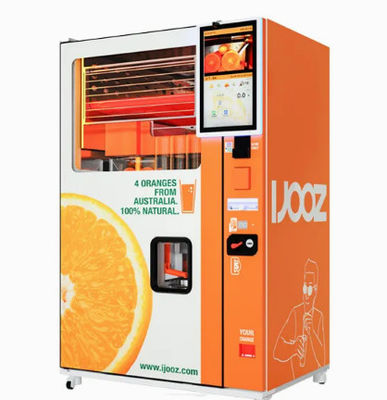 Mesin Penjual Jus Buah Kode QR Nirkabel 220V - 240V 50Hz Air Cooled Frost Gratis