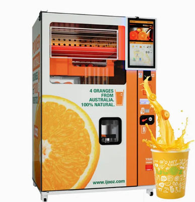 Mesin Penjual Jus Buah Kode QR Nirkabel 220V - 240V 50Hz Air Cooled Frost Gratis
