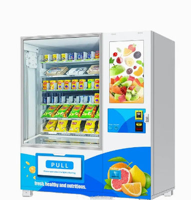 CE Self Service Elevator Vending Machine Untuk Jus Buah Minuman Dan Makanan Ringan