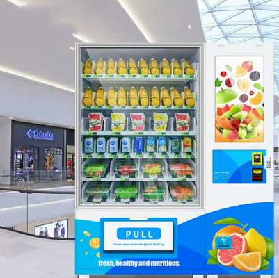 CE Self Service Elevator Vending Machine Untuk Jus Buah Minuman Dan Makanan Ringan
