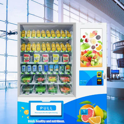 CE Self Service Elevator Vending Machine Untuk Jus Buah Minuman Dan Makanan Ringan