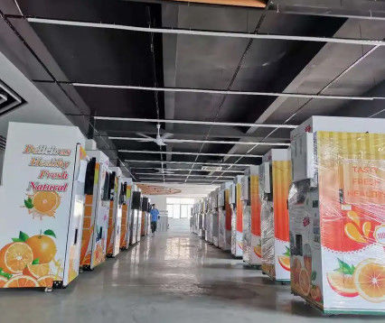 Mesin Penjual Jus Buah CE 300W / 2000W Mesin Jus Jeruk Segar