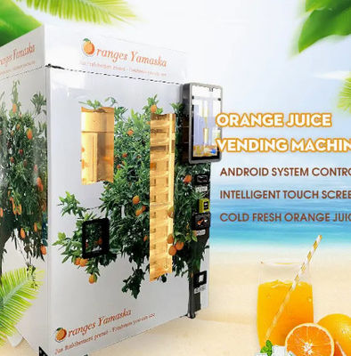 Mesin Penjual Jus Buah Komersial 1000W Juicer Jeruk Peras Segar