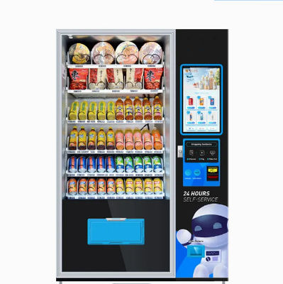 CE Minuman Mesin Penjual Minuman Otomatis Cerdas AC220V - 240V