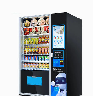 CE Minuman Mesin Penjual Minuman Otomatis Cerdas AC220V - 240V