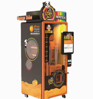 Mesin Penjual Jus Otomatis Kustom Komersial Juicer Jeruk Segar 110V - 220V