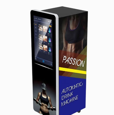 Mesin Penjual Jus Otomatis Cerdas 1800W Kombinasi Pembuat Jus Jeruk
