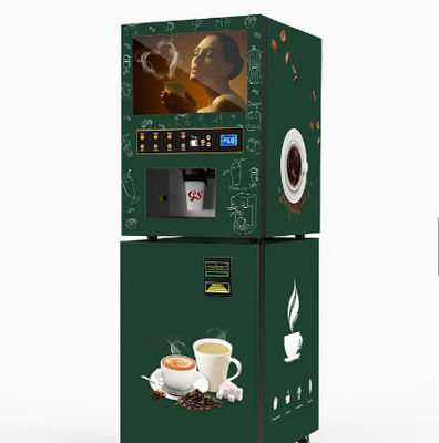 Self Service Food Orange Juice Vending Machine Coin Note Payment With Cooling System