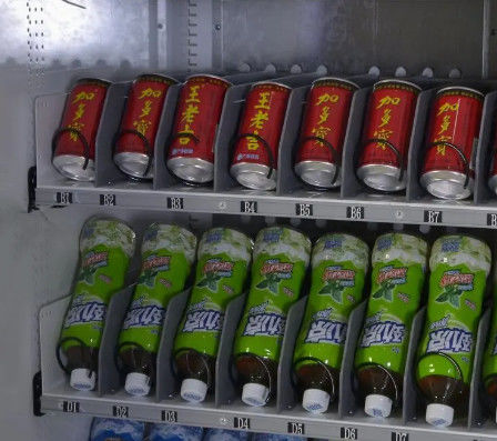 Mesin Penjual Jus Jeruk Kombo Luar Ruangan Standar Dengan Pembaca Kartu