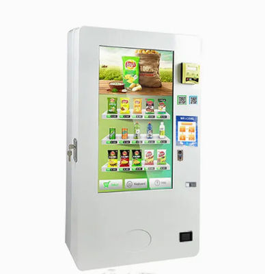Orange Juice Cups Retail Vending Machine Pelat Logam 30W Disesuaikan
