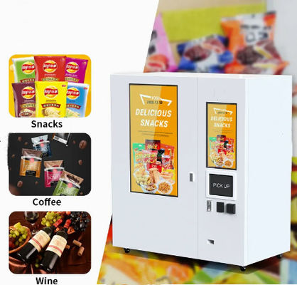 Mesin Penjual Jus Jeruk Universal Makanan Pembekuan Otomatis Smart Retail