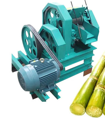 1000kg / H Pemeras Tebu Kecil Mesin Penghancur Jus Tebu Vertikal
