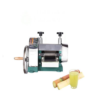 Mesin Ekstraktor Pemeras Tebu Manual 50kg / jam Bersertifikat CE