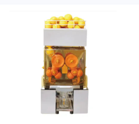 220V / 110V Mesin Jus Jeruk Peras Segar Komersial Auto Orange Juicer