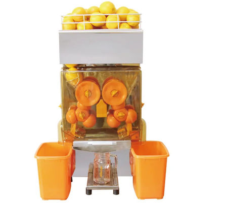 220V / 110V Mesin Jus Jeruk Peras Segar Komersial Auto Orange Juicer