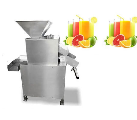 Mesin Juicer Jeruk Industri Kecil 1.5KW Pemeras Jus Buah Lemon Otomatis