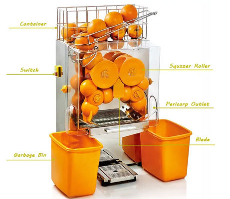 Mesin Jus Jeruk Peras PLC Segar Ekstrak Delima Lemon 120W