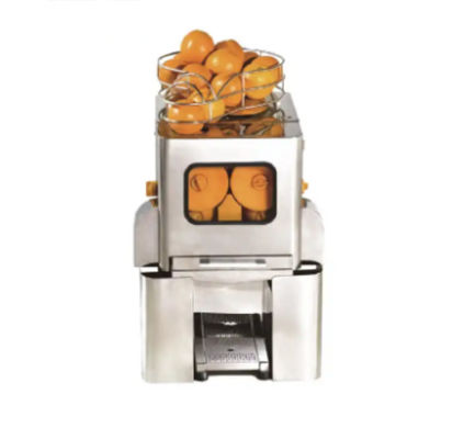 Mesin Pembuat Jus Jeruk Industri Alami Otomatis 220V 304 Stainless Steel