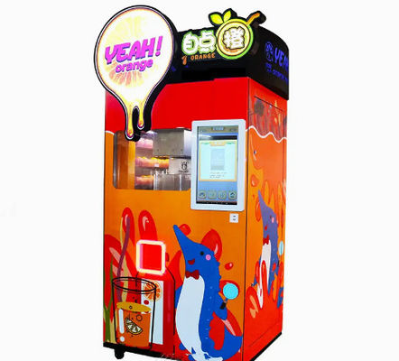 Mesin Penjual Jus Jeruk Susu 400W Dengan Sistem Pendingin