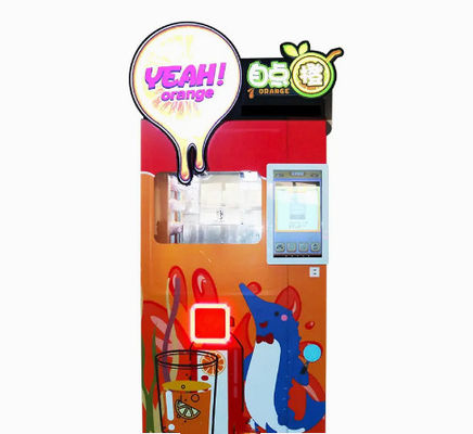 Mesin Penjual Jus Jeruk Susu 400W Dengan Sistem Pendingin