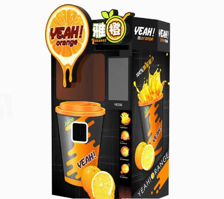 Mesin Penjual Otomatis Jeruk Segar Cold Press CE Disetujui
