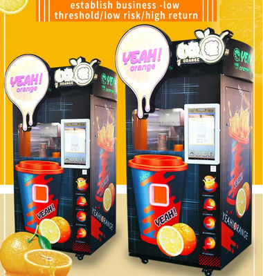Mesin Penjual Jus Segar Es Beku Otomatis Mesin Penjual Otomatis Apel Jeruk
