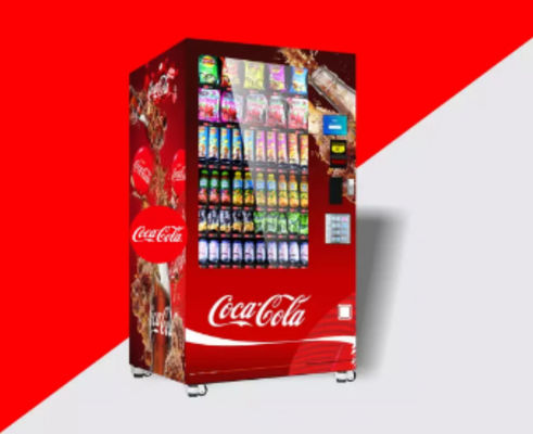 Mesin Penjual Makanan Sehat Jus Segar Otomatis AC100V - 260V Dengan Wifi