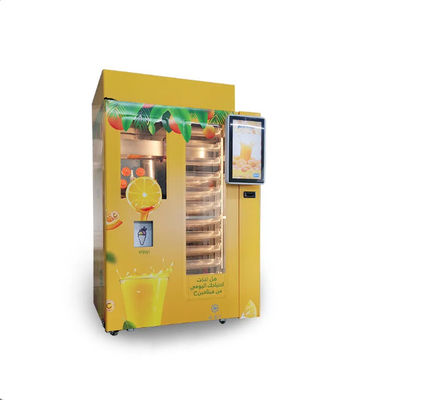 Mesin Penjual Jus Segar Otomatis Mesin Dispenser Jus Jeruk Alami