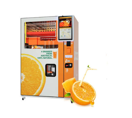 Mesin Penjual Pembayaran Kode QR Nirkabel 1100W Untuk Jus Buah