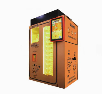 Mesin Penjual Jus Jeruk Otomatis 330kg Modern Dengan Kisaran Suhu 0-10°C SDK