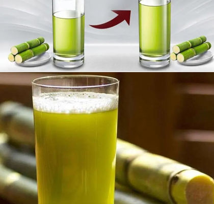 800kg / H Pemeras Tebu 380V 50Hz Mesin Jus Tebu Komersial