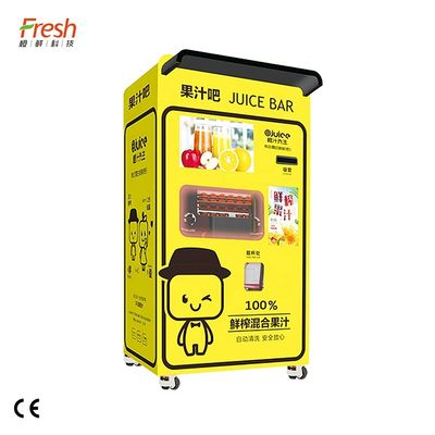 Mesin Penjual Jus Otomatis Sedang dengan Sistem Pembayaran Coin dan Bill Acceptor