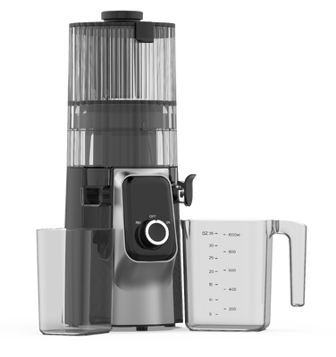 HJ102C Juicer Bergurau Perlahan Putih   135mm Panjang Chute, Motor 200W, 1000ml Jus Cup, < 70dB Operasi yang tenang