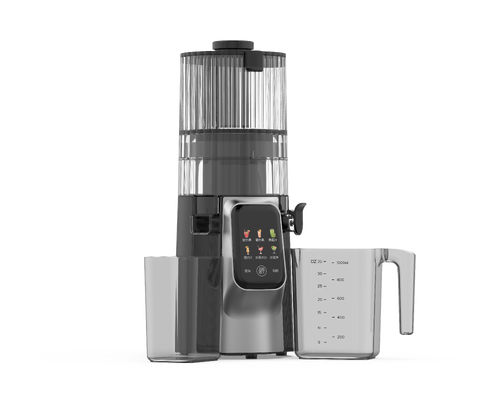 Juicer Tanpa Saringan Layar Digital HJ102D Pemeras Sayuran Hasil Tinggi