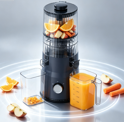 Fresh Smart HJ103 Compact Slow Masticating Juicer ️ Nutrisi Besar di Ruang Kecil dengan 135mm Wide Chute, 200W Cold Press & Self Cleaning untuk Setiap Dapur