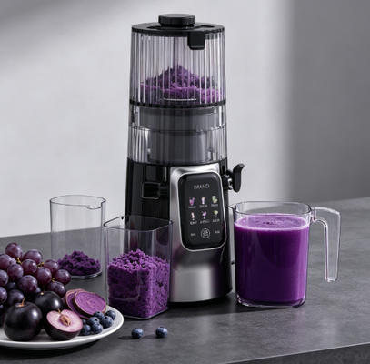 Fresh Smart HJ102D Multi-Function Slow Masticating Juicer ️ Reinvent Your Healthy Kitchen dengan 6 Mode, 135mm Wide Chute, 200W Cold Press & Self-Cleaning