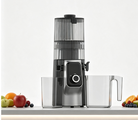 Juicer Slow Masticating Smart HJ102C Fresh – Juicer yang Membuat Setiap Tegukan Berharga dengan 3 Kecepatan yang Dapat Disesuaikan, Corong Lebar 135mm, Cold Press 200W & Pembersihan Mandiri