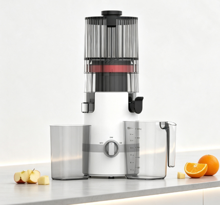 Fresh Smart HJ102B Slow Masticating Juicer ️ Langkah Pertama Keluarga Anda untuk Kesehatan Lebih Baik dengan Chute 135mm, 200W Cold Press, Self-Cleaning & Smart Safety Design