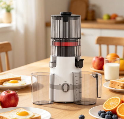 Juicer Lambat Masticating Pintar Segar HJ102B – Jadikan Hidup Sehat Kenyataan Sehari-hari dengan Corong 135mm, Cold Press 200W, Pembersihan Mandiri & Kunci Pengaman untuk Keluarga