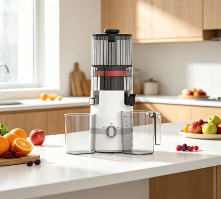 Juicer Slow Masticating Smart HJ102B Fresh – Kebiasaan Sehat Keluarga Anda Setiap Hari dengan Corong 135mm, Cold Press 200W, Pembersihan Mandiri & Kunci Pengaman