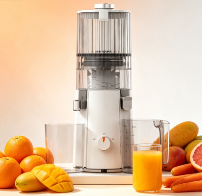 Juicer Slow Masticating Fresh Smart HJ102A untuk Manajemen Berat Badan – Ekstraktor Rendah Kalori 200W dengan Corong Lebar 135mm, Teknologi Cold Press 55 RPM untuk Nutrisi Padat Nutrisi Alami Tanpa Rasa Bersalah