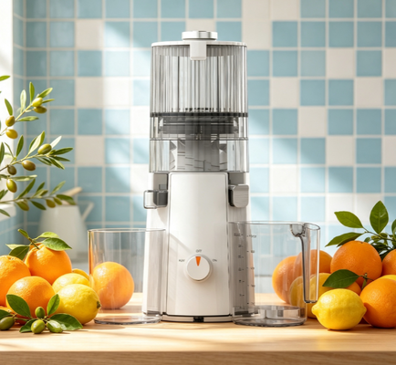 Fresh Smart HJ102A Cold Press Slow Juicer Machine ️ Ekstraktor Buah Seluruh dengan Motor DC 200W